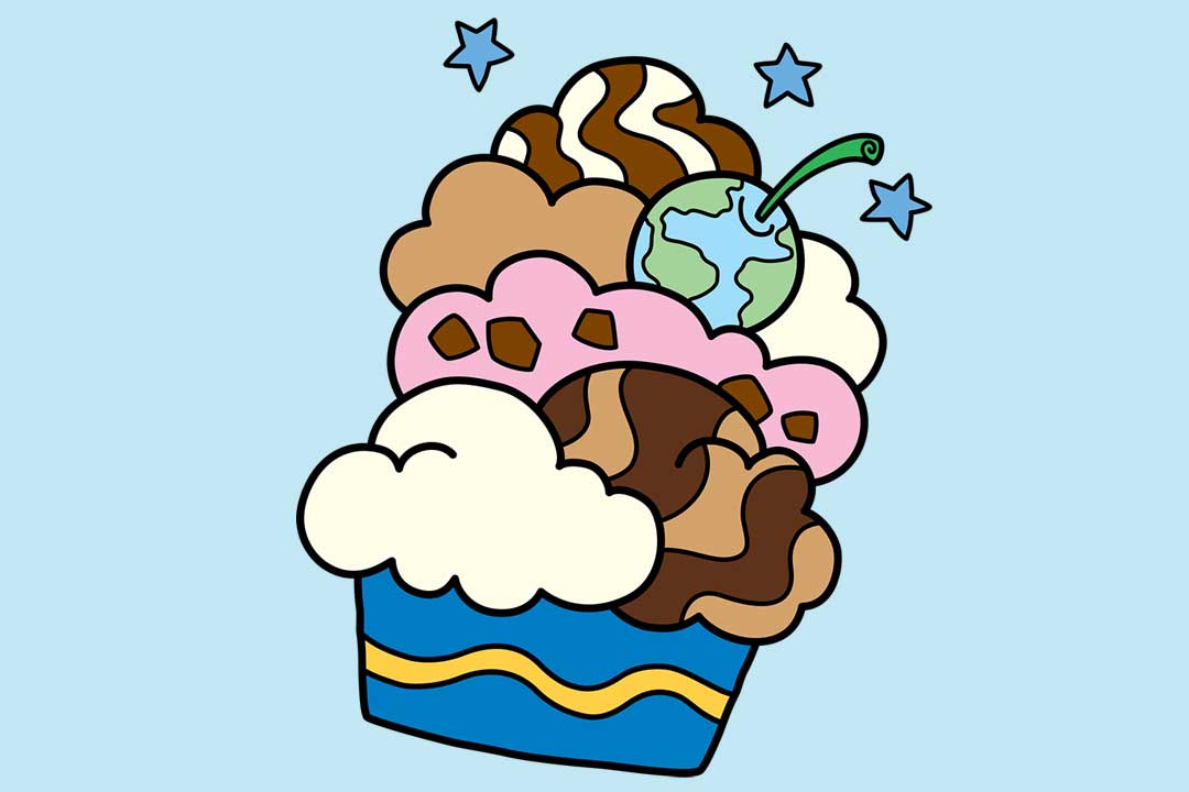 Um sundae