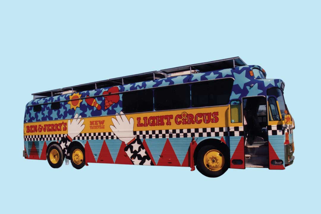 Ônibus Ben & Jerry's em turnê
